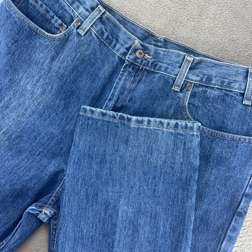 Kirkland Signature Jeans‎ Mens 40x32 Blue Excellent Straight Leg 100% Cotton